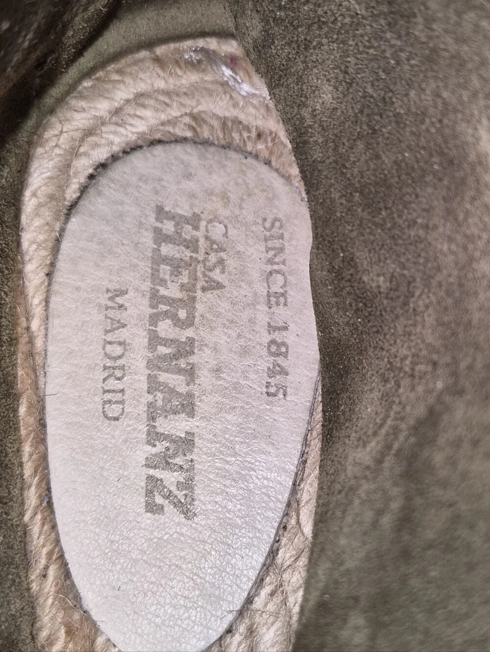 Men's Suede Chukka Espadrille - Green